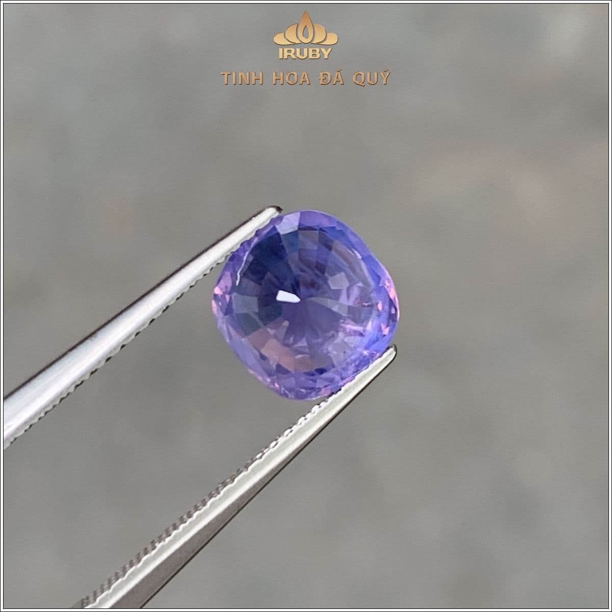 Đá Sapphire đa sắc Lục Yên tự nhiên 100% 3,12ct - IRBSKG 25635312 Đá Sapphire đa sắc Lục Yên tự nhiên 100% 3,12ct - IRBSKG 25635312
