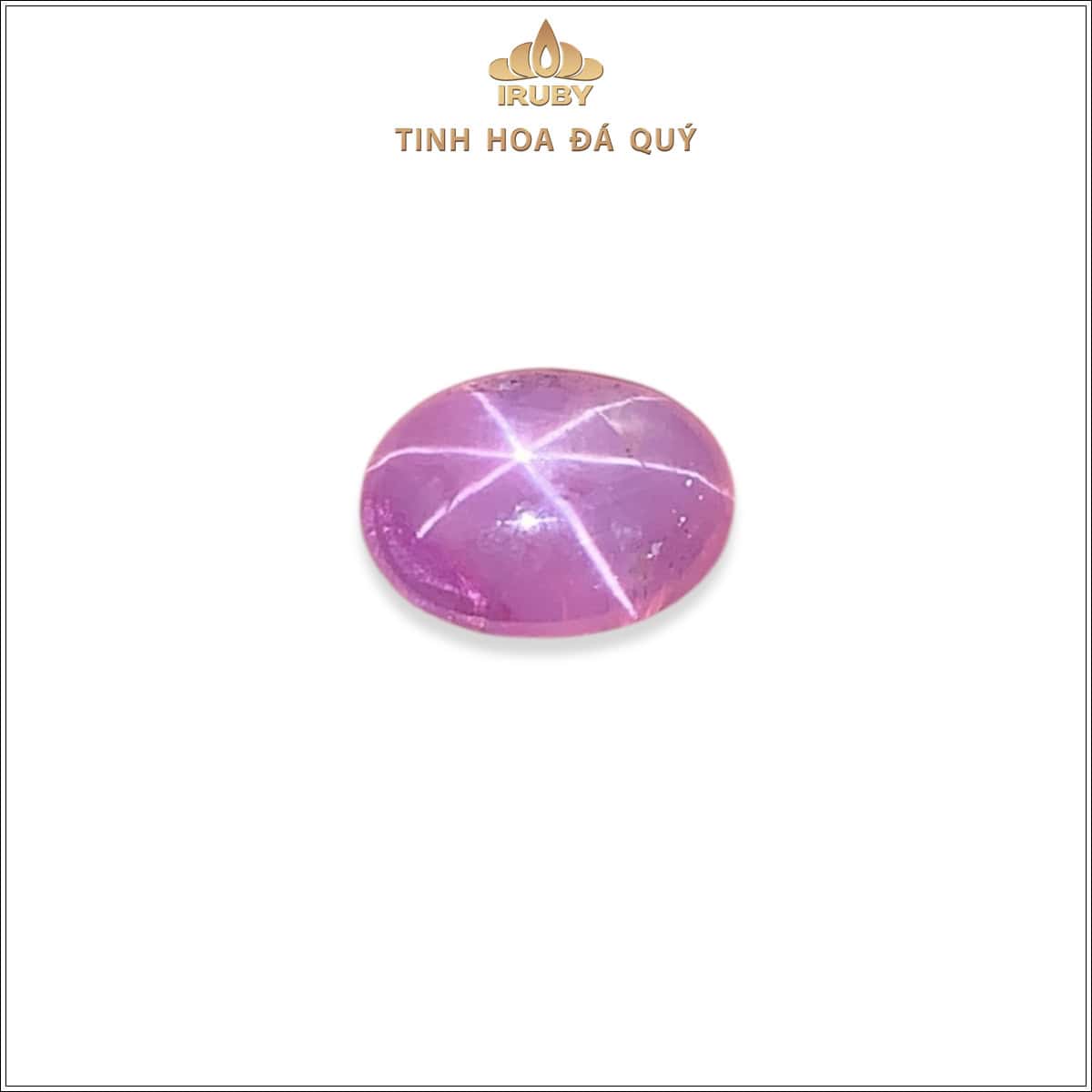 Đá Sapphire sao phớt hồng tự nhiên 100% 3,96ct – IRSS 25613396