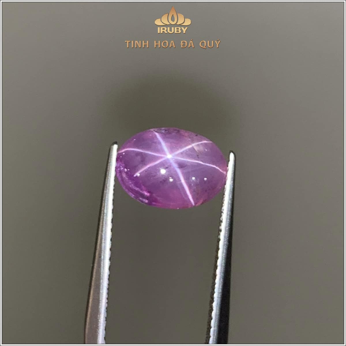 Đá Sapphire sao nét tự nhiên 100% 3,96ct - IRSS 25613396 Đá Sapphire sao nét tự nhiên 100% 3,96ct - IRSS 25613396