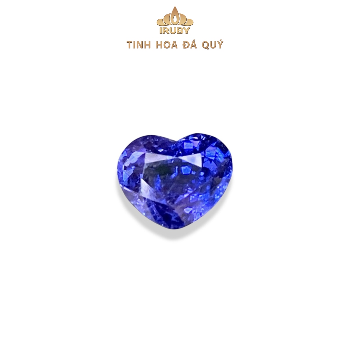 Đá Sapphire xanh lam trái tim tự nhiên 100% 2,04ct – IRBSKG 25632204