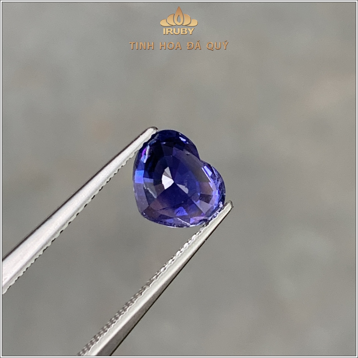 Đá Sapphire xanh lam trái tim tự nhiên 100% 2,04ct - IRBSKG 25632204 Đá Sapphire xanh lam trái tim tự nhiên 100% 2,04ct - IRBSKG 25632204