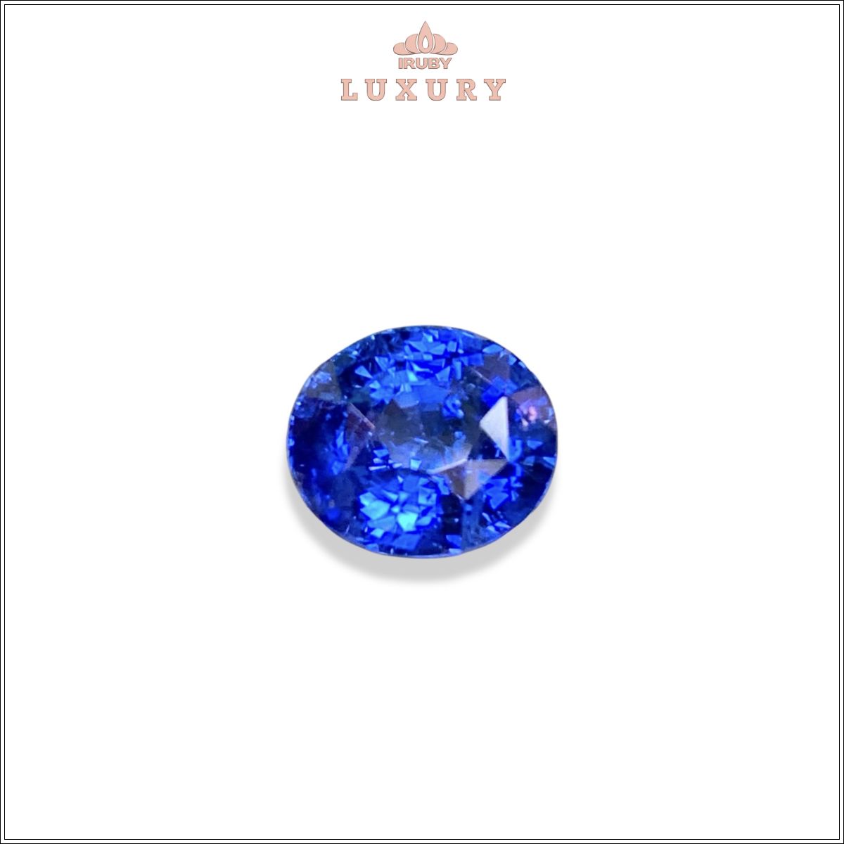 Đá Sapphire xanh lam cornflower Srilanka tự nhiên 4,03ct – IRBS 25678403