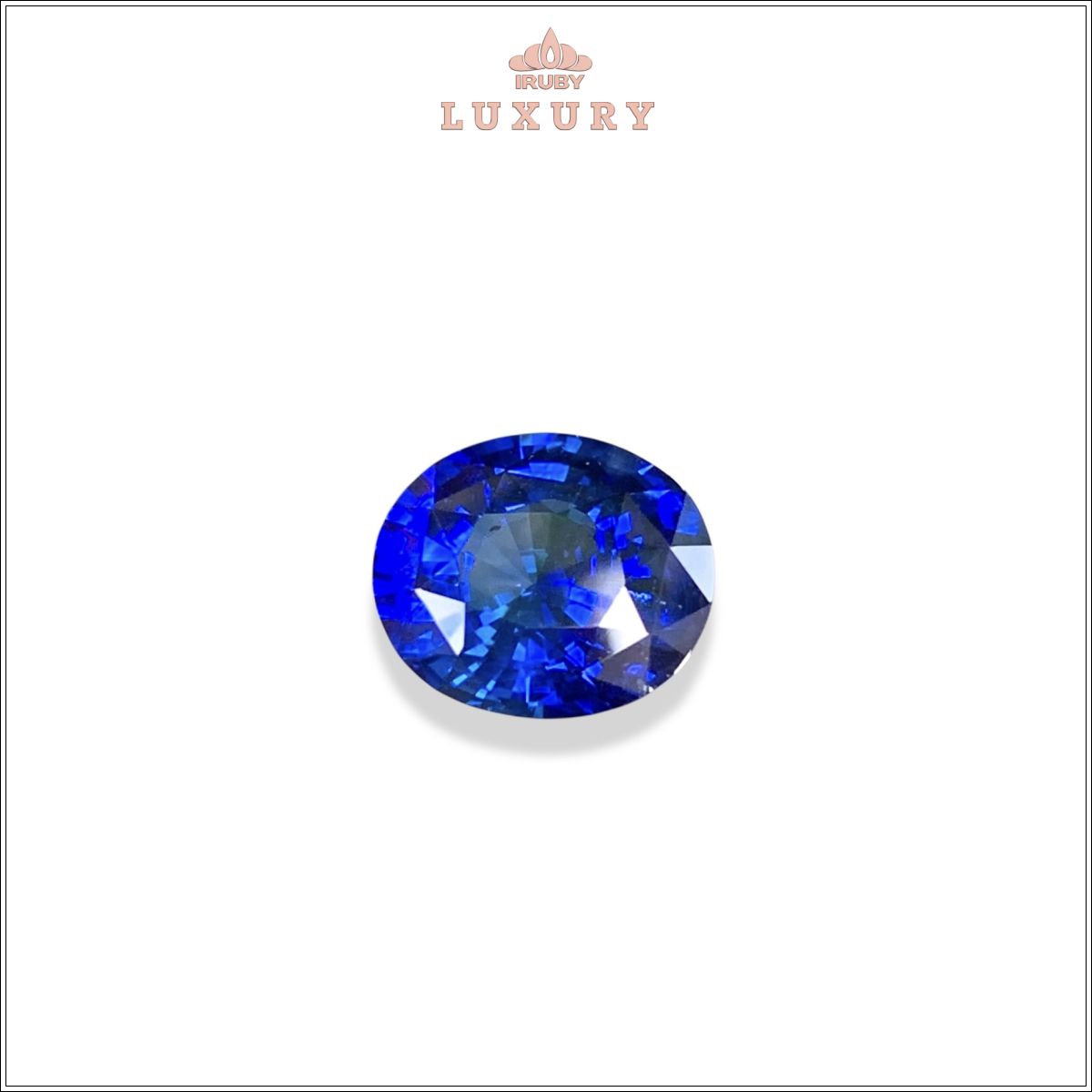 Đá Sapphire xanh lam hoàng gia Srilanka tự nhiên 4,06ct – IRBSKG 256132406