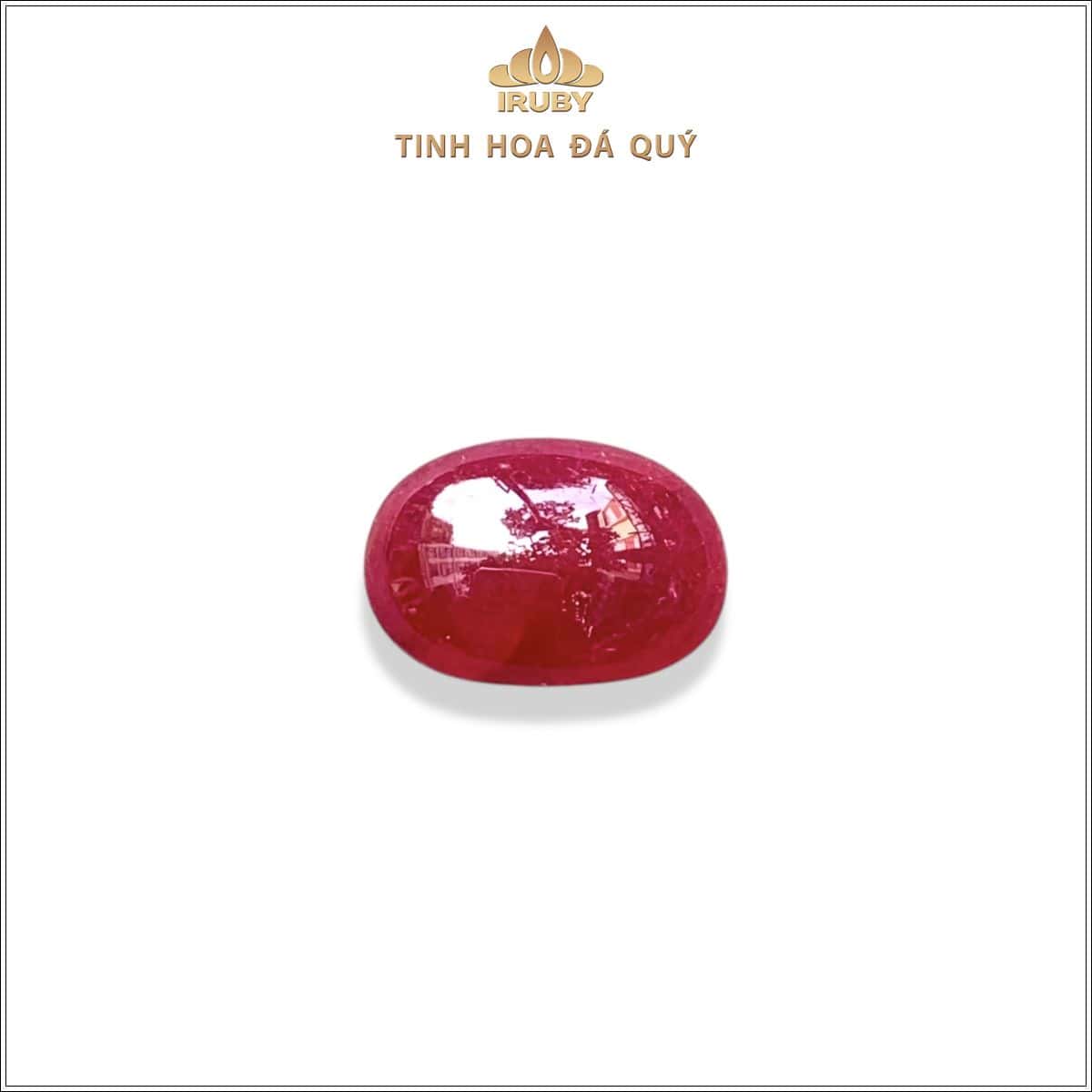 Đá Ruby cabochon Lục Yên tự nhiên 100% 8,36ct – IRRC 25730836