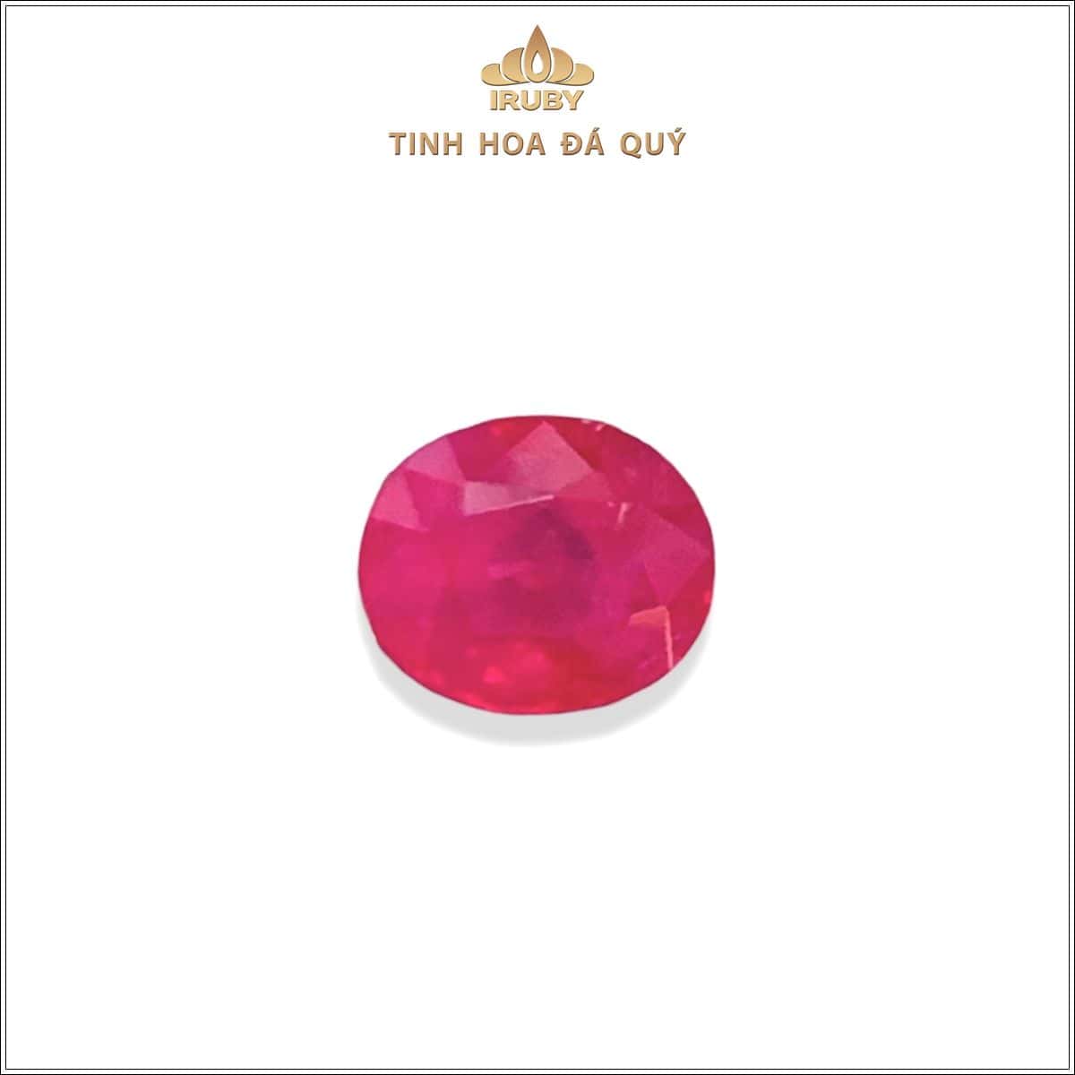 Đá Ruby facet Lục Yên tự nhiên 100% 1,06ct – IRRF 2504106