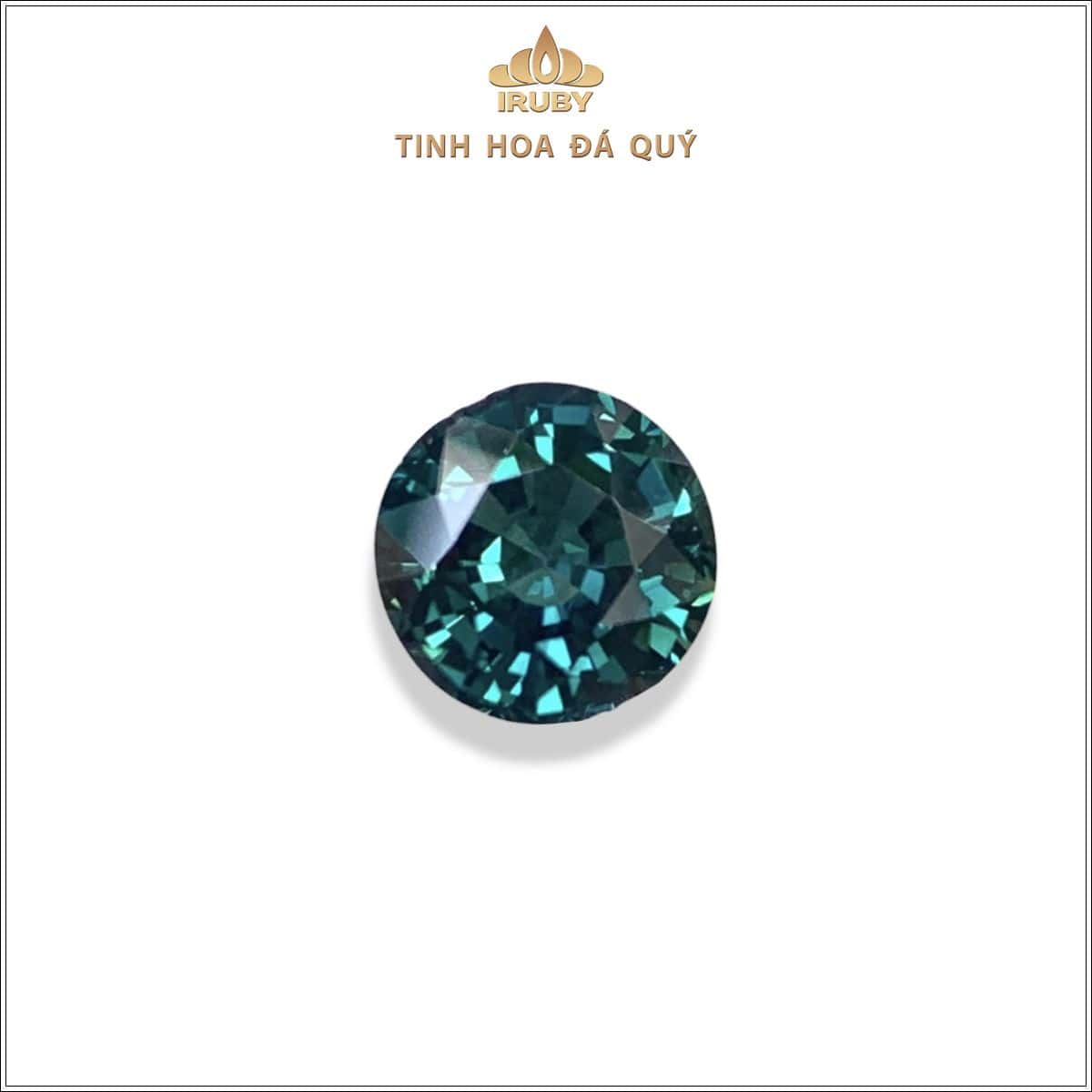 Đá Sapphire tròn xanh lục tự nhiên 100% 2,53ct – IRGS 25710253