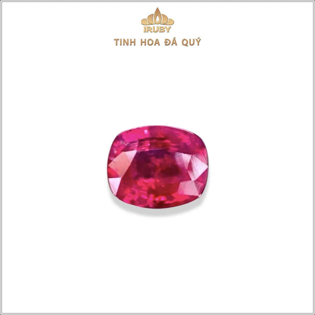 Đá Ruby facet đỏ Lục Yên tự nhiên 100% 1,07ct – IRRF48 25820107